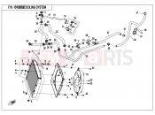 CFMOTO 2016 SSV ZFORCE 500 (CF500US-EX) COOLING SYSTEM - F18