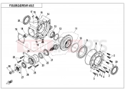 CFMOTO 2016 SSV ZFORCE 500 (CF500US-EX) REAR AXLE - F33