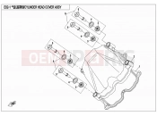 CFMOTO 2016 SSV ZFORCE 500 (CF500US-EX) CYLINDER HEAD COVER ASSY - E02-1