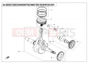 CFMOTO 2016 SSV ZFORCE 500 (CF500US-EX) CRANKSHAFT@^CONNECTING ROD@^PISTON ASSY - E04