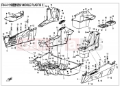 CFMOTO ZFORCE 500 (CF500US-EX) MIDDLE PLASTICS 2 - F04-4-V1