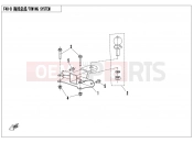 CFMOTO ZFORCE 500 (CF500US-EX) TOWING SYSTEM(INTEGRATED) - F40-B
