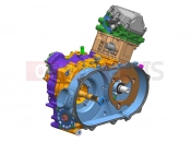 CFMOTO ZFORCE 500 (CF500US-EX) 191R ENGINE - E00