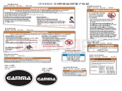 CFMOTO ZFORCE 500 (CF500US-EX) WARNING DECALS(Argentina) - F19-4