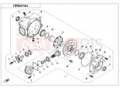 CFMOTO ZFORCE 500 (CF500US-EX) REAR AXLE(NO DIFFERENTIAL) - F33-B-V2
