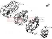 CFMOTO 2013 SSV ZFORCE 600 (CF600-3) CRANKCASE ASSY - E01