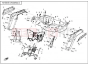 CFMOTO 2014 SSV ZFORCE 600 (CF600-3) PLASTICS Ⅳ