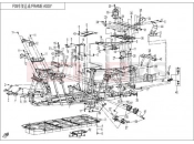 CFMOTO 2014 SSV ZFORCE 600 (CF600-3) FRAME ASSY
