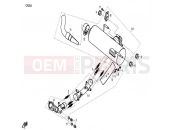 CFMOTO 2014 SSV ZFORCE 600 (CF600-3) MUFFLER
