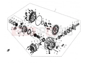 CFMOTO 2014 SSV ZFORCE 600 (CF600-3) FORNT AXLE