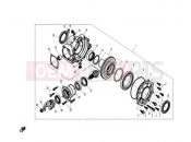 CFMOTO 2014 SSV ZFORCE 600 (CF600-3) REAR AXLE