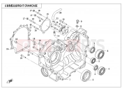 CFMOTO 2014 SSV ZFORCE 600 (CF600-3) RIGHT CRANKCASE - E03