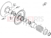 CFMOTO 2014 SSV ZFORCE 600 (CF600-3) SECONDARY SHEAVE - E15