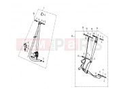CFMOTO 2015 SSV ZFORCE 600 (CF600-3) SEAT SAFETY BELT