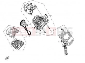CFMOTO ZFORCE 600 (CF600-3) CYLINDER HEAD & CYLINDER ASSY.