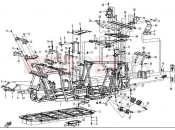 CFMOTO 2012 SSV Z6 EX (CF600-6) FRAME ASSY