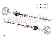 CFMOTO 2012 SSV Z6 EX (CF600-6) FRONT WHEEL
