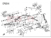 CFMOTO 2013 SSV Z6 EX (CF600-6) REAR SUSPENSION