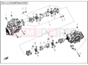CFMOTO 2013 SSV Z6 EX (CF600-6) POWERTRAIN