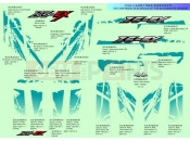 CFMOTO 2013 SSV Z6 EX (CF600-6) Z6 EX DECAL KIT, USA(2013 VERSION)