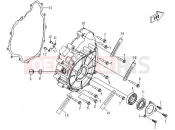 CFMOTO 2013 SSV Z6 EX (CF600-6) CRANKCASE COVER (LEFT) - E05