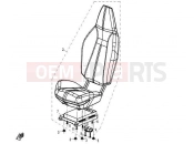 CFMOTO ZFORCE 600 (CF625-3) SEAT ASSY - F21