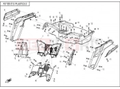 CFMOTO 2015 SSV ZFORCE 600 (CF625-3) PLASTICS â£ - F07