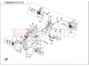 CFMOTO 2015 SSV ZFORCE 600 (CF625-3) BRAKE SYSTEM - F14(2)