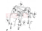 CFMOTO 2015 SSV ZFORCE 600 (CF625-3) CAB FRAME - F24