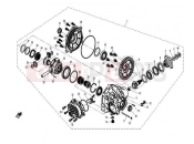 CFMOTO 2015 SSV ZFORCE 600 (CF625-3) FRONT AXLE - F29