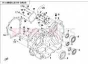 CFMOTO 2015 SSV ZFORCE 600 (CF625-3) RIGHT CRANKCASE - E03