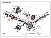 CFMOTO ZFORCE 625 (CF625-6) FORNT AXLE - F29