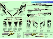 CFMOTO ZFORCE 625 (CF625-6) DECAL - F36-1