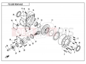 CFMOTO ZFORCE 800 (CF800) REAR AXLE - F33