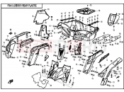 CFMOTO ZFORCE 800 (CF800) REAR PLASTIC - F04-5