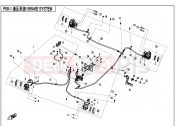 CFMOTO ZFORCE 800 (CF800) BRAKING SYSTEM - F08-1