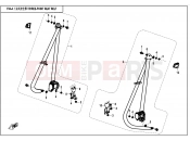 CFMOTO ZFORCE 800 (CF800) THREE-POINT SAFT BELT - F34-A