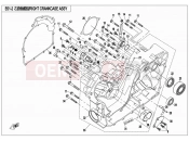 CFMOTO ZFORCE 800 (CF800) RIGHT CRANKCASE ASSY - E01-2