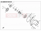 CFMOTO ZFORCE 800 (CF800) WATER PUMP ASSY - E08