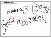 CFMOTO ZFORCE 800 (CF800) CVT AIR PIPE - F00-2