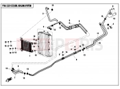 CFMOTO ZFORCE 800 (CF800) OIL COOLING SYSTEM - F18-2