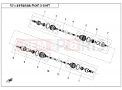 CFMOTO ZFORCE 800 (CF800) FRONT CV SHAFT - F27-A