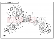 CFMOTO ZFORCE 800 (CF800) REAR AXLE - F33