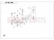 CFMOTO ZFORCE 800 (CF800) TOWBAR - F40-A