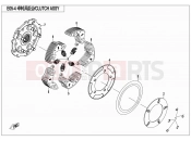 CFMOTO ZFORCE 800 (CF800) CLUTCH ASSY - E05-4