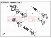 CFMOTO ZFORCE 800 (CF800) TRANMISSION SYSTEM (â ) - E06-1