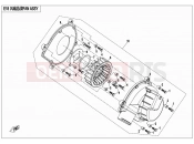 CFMOTO ZFORCE 800 (CF800) FAN ASSY - E18