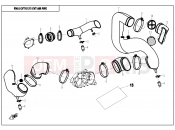 CFMOTO ZFORCE 800 (CF800) CVT AIR PIPE - F00-2