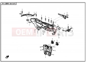 CFMOTO ZFORCE 800 (CF800) REAR PLASTICS - F04-6