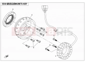 CFMOTO ZFORCE 800 (CF800) MAGNETO ASSYï¼HIGH POWERï¼ - E03-B